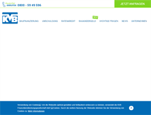 Tablet Screenshot of kvb-finanz.de